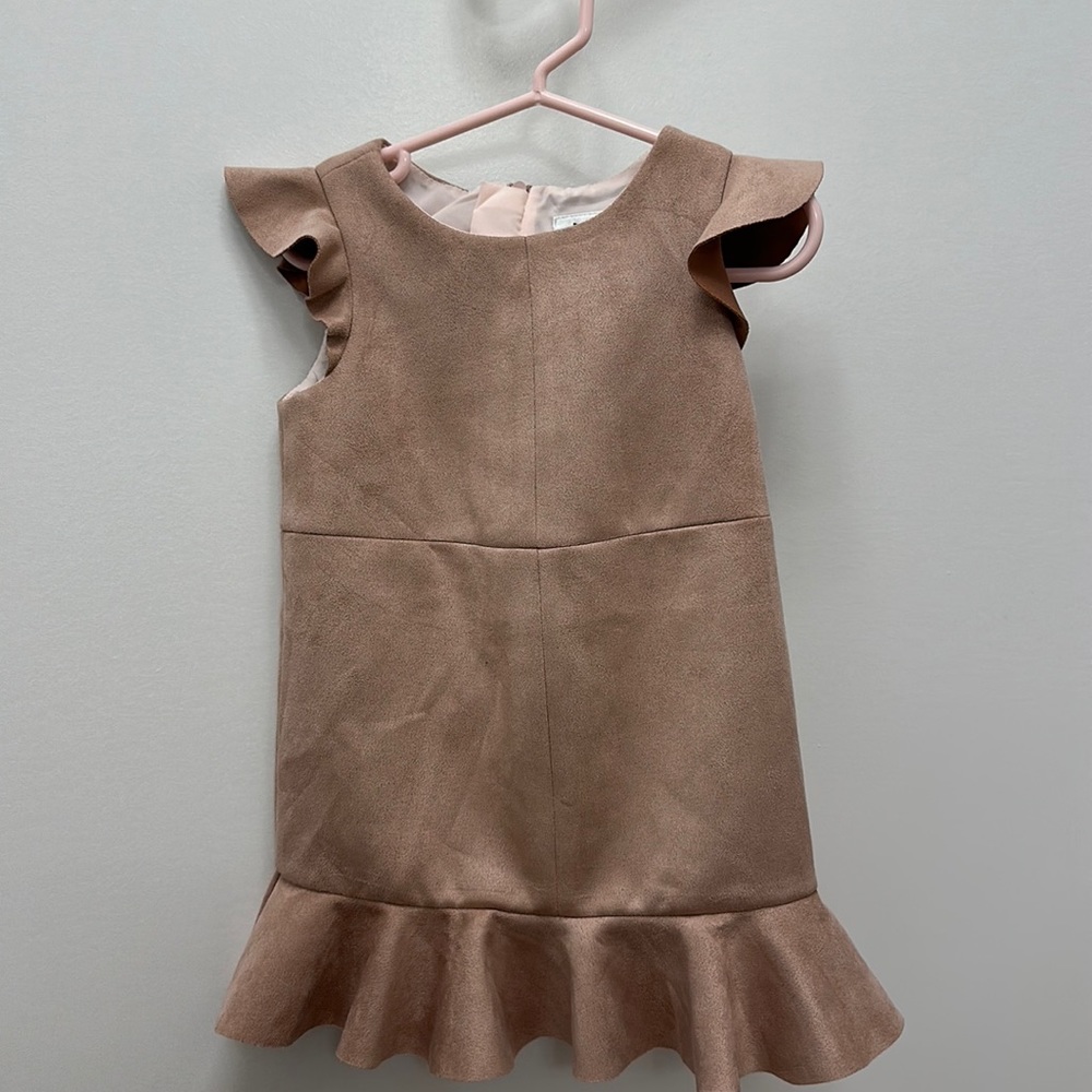 Girls Velvet Toddler Dress